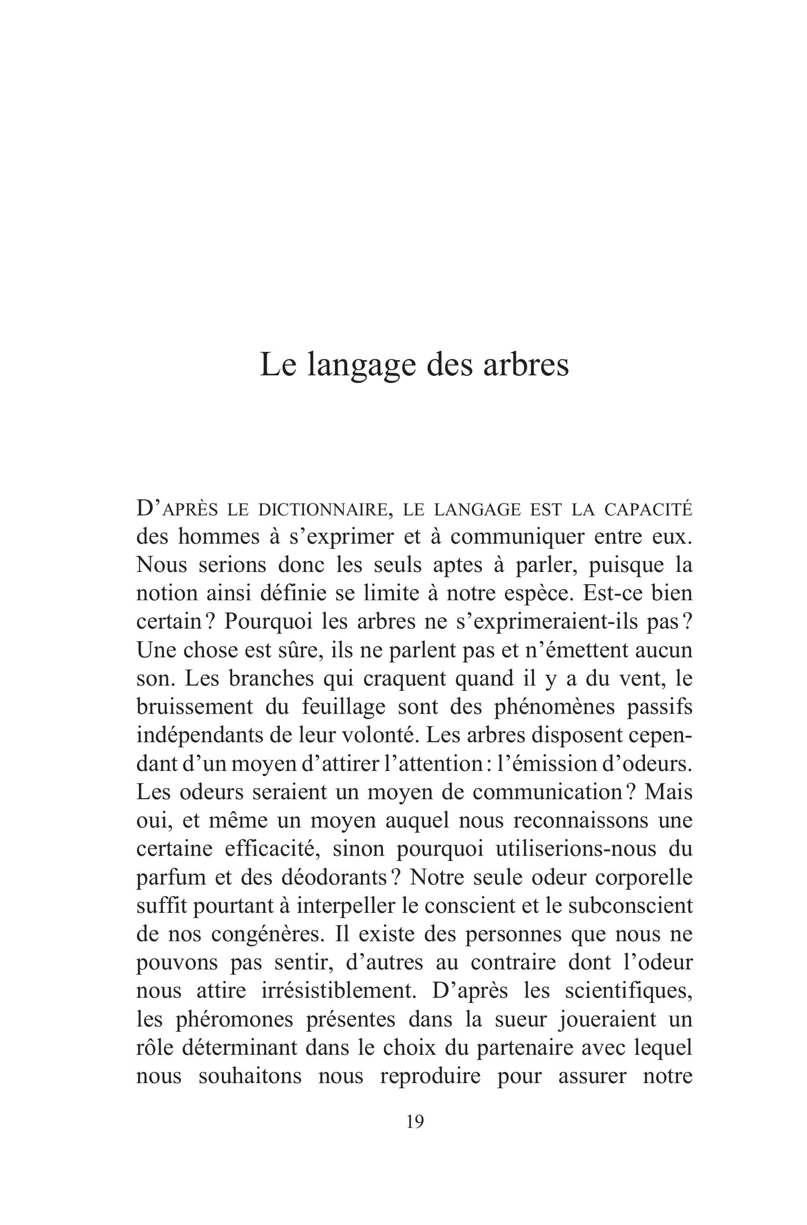 La Vie secrète des arbres