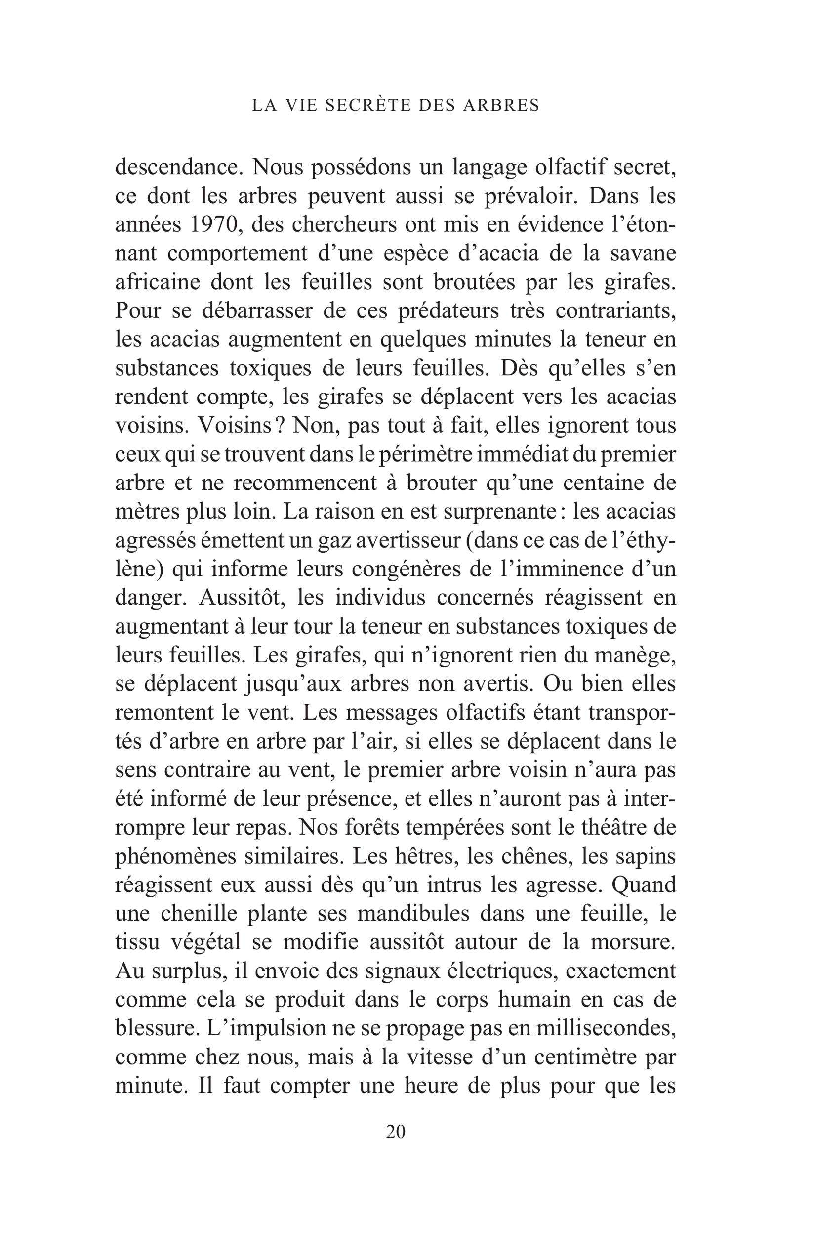 La Vie secrète des arbres