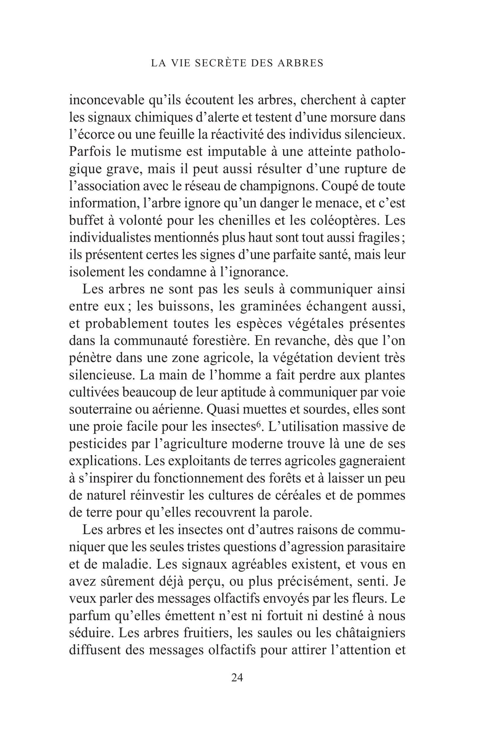 La Vie secrète des arbres