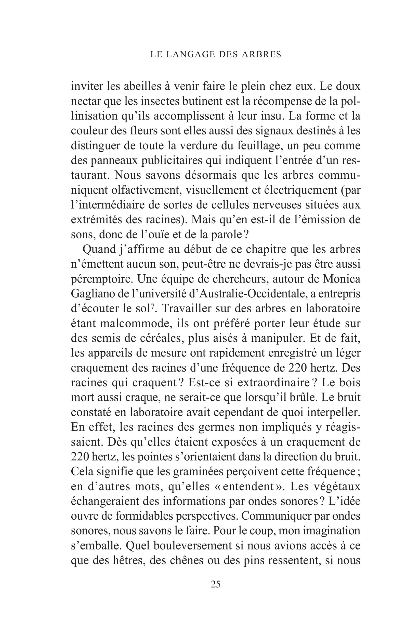 La Vie secrète des arbres