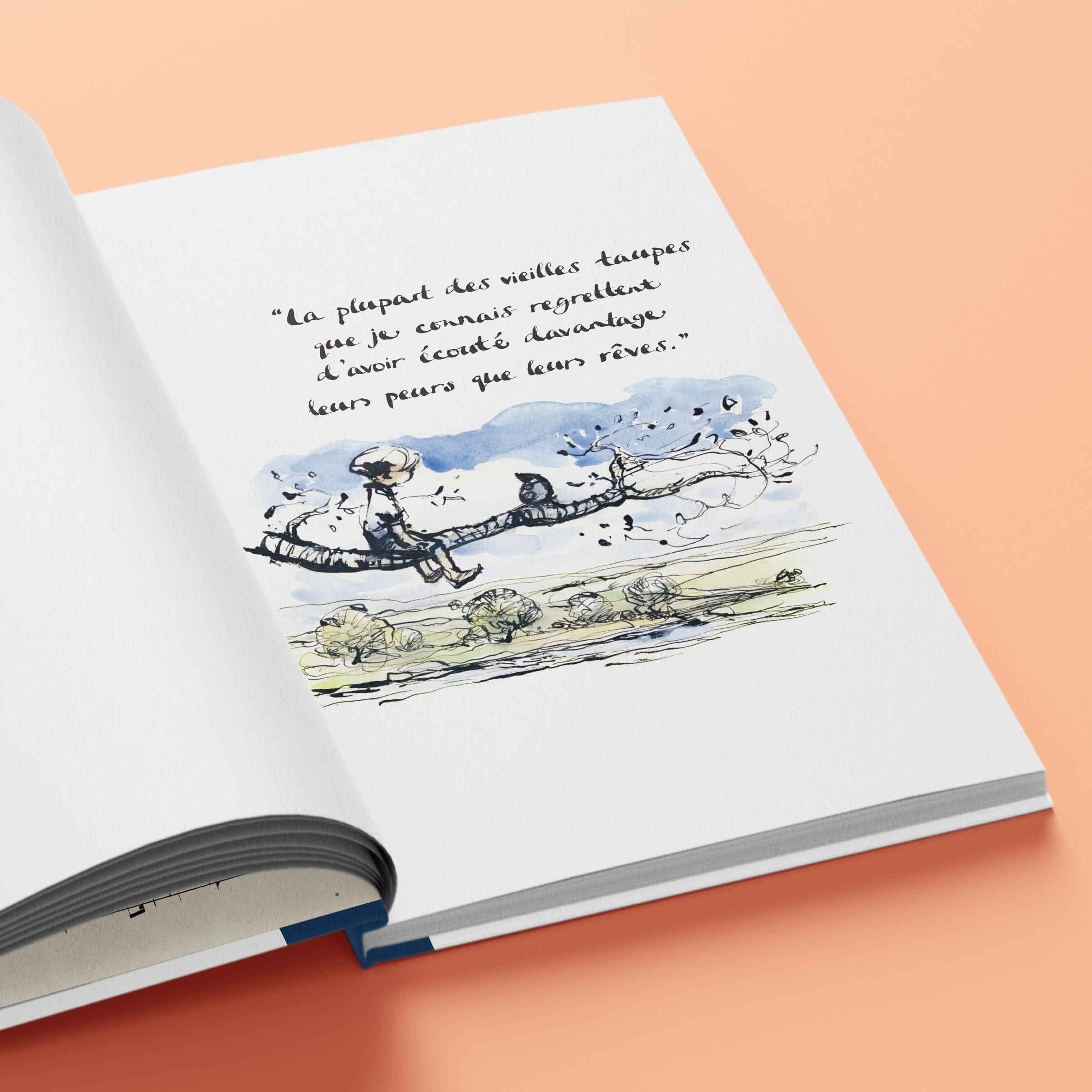 Couverture de L’enfant, la taupe, le renard et le cheval