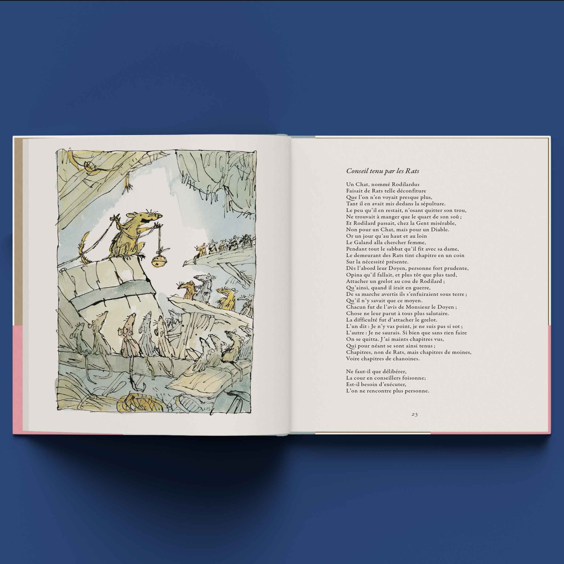 Couverture de Les Fables de La Fontaine