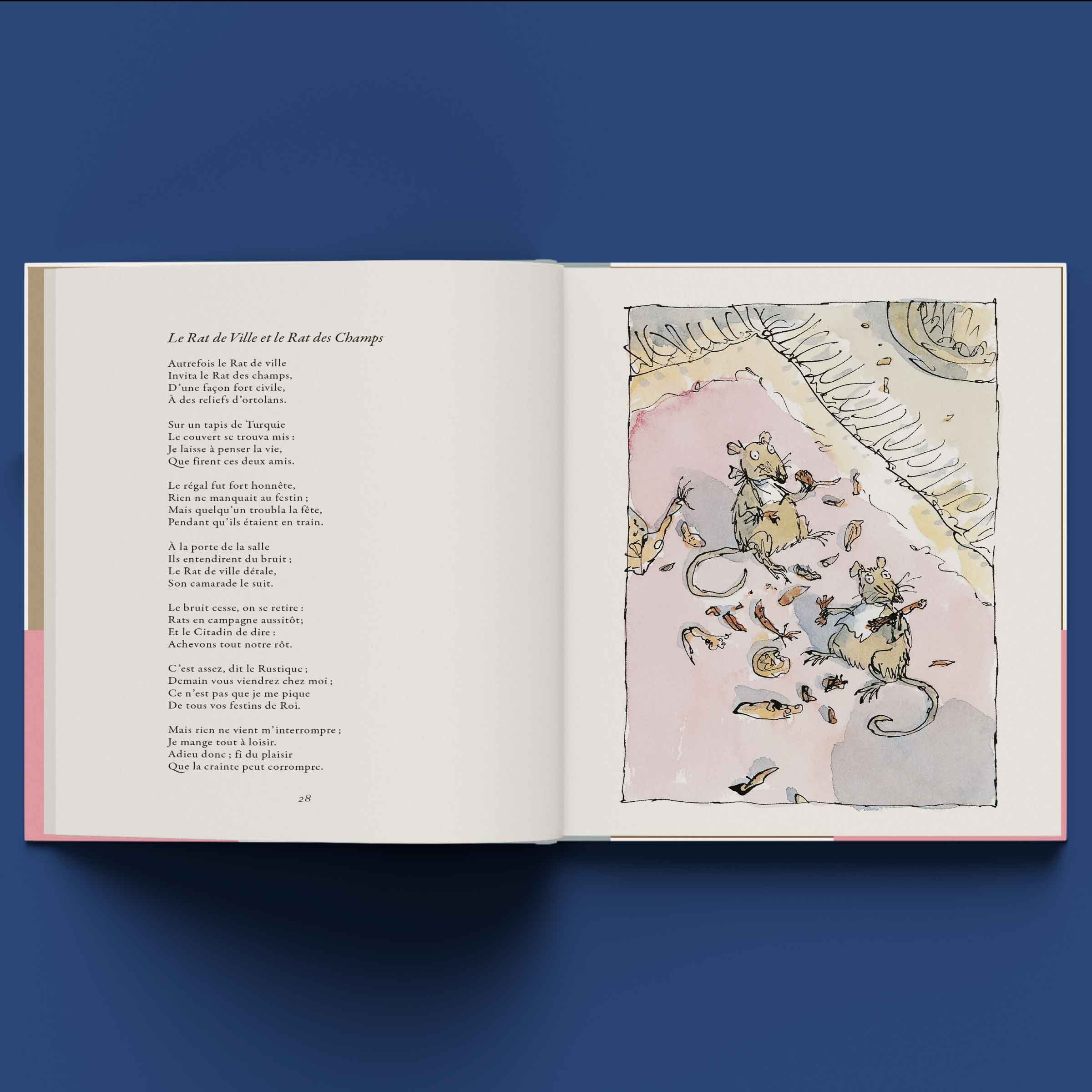 Couverture de Les Fables de La Fontaine