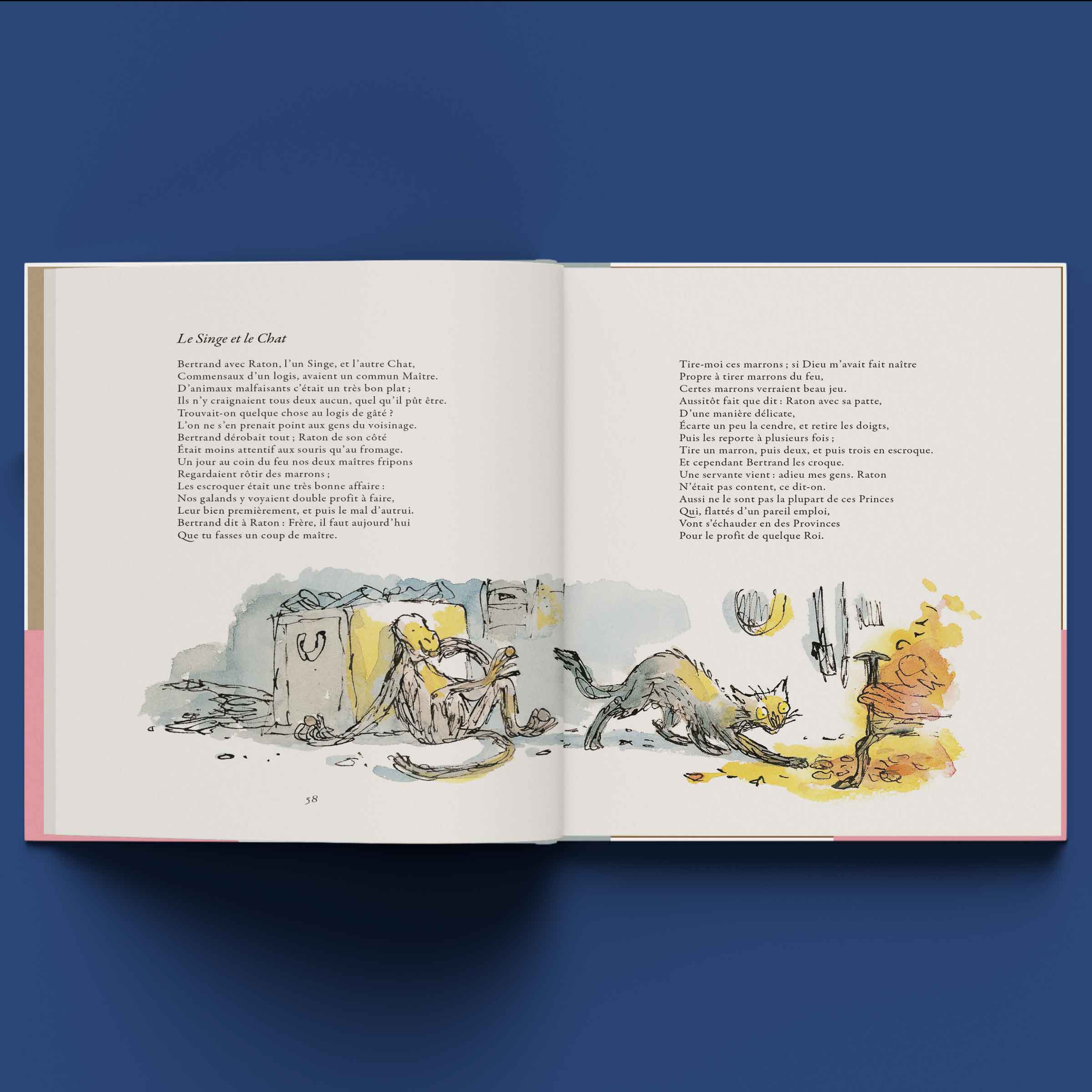 Couverture de Les Fables de La Fontaine