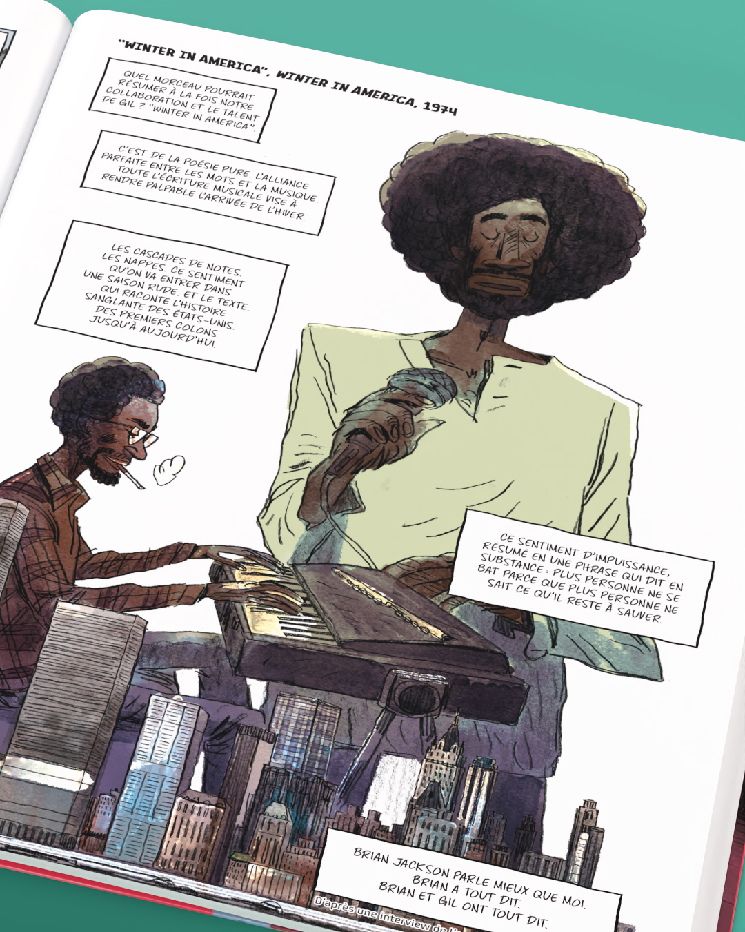 Couverture de À la recherche de Gil Scott-Heron