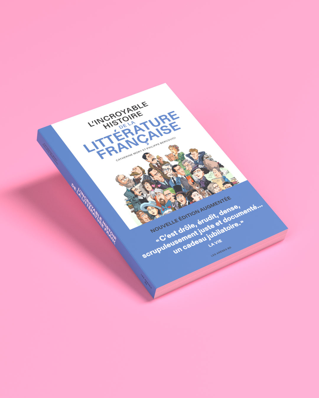 Couverture alternative de L’Incroyable Histoire de la littérature française