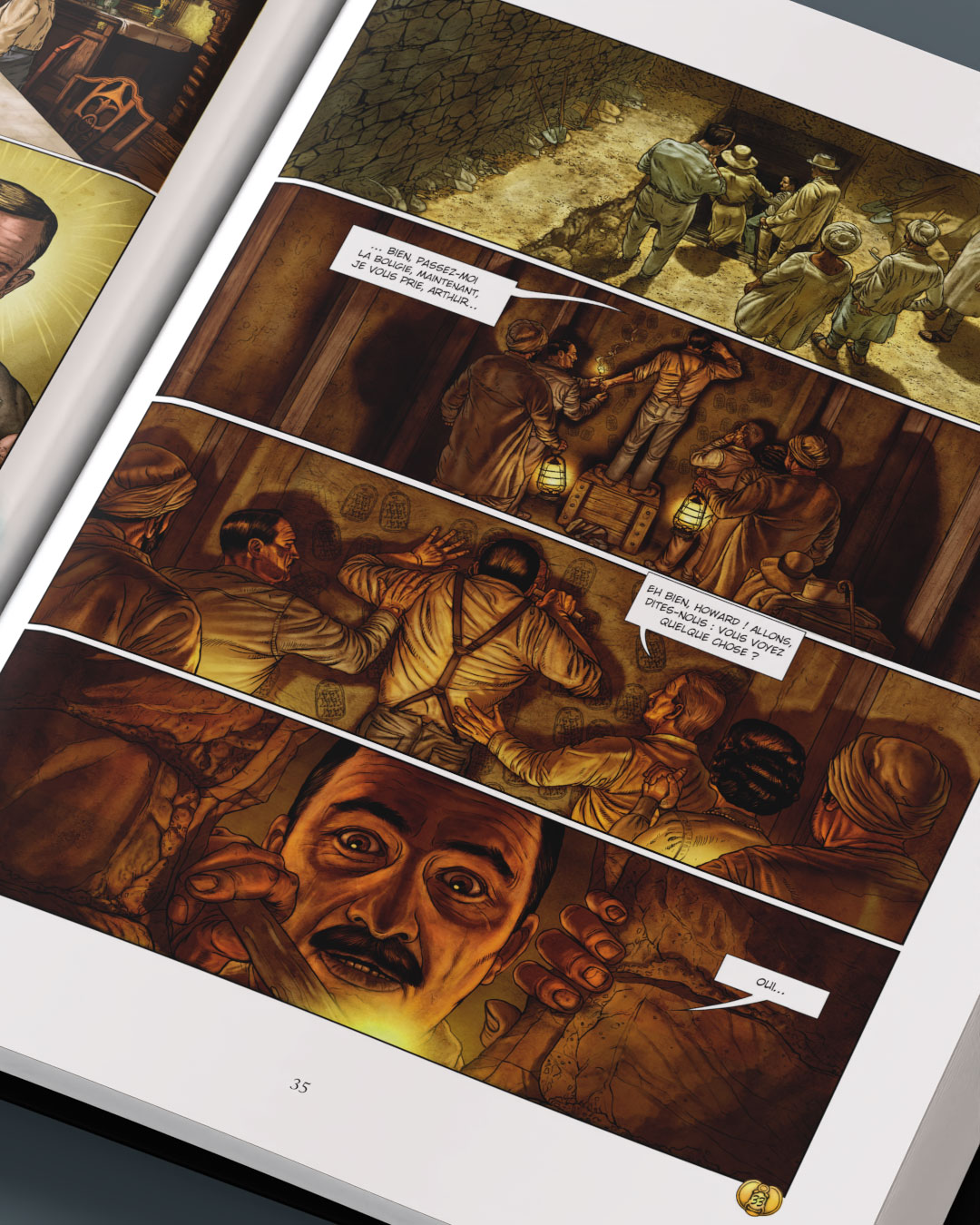 Couverture de Toutankhamon, l’odyssée d’Howard Carter