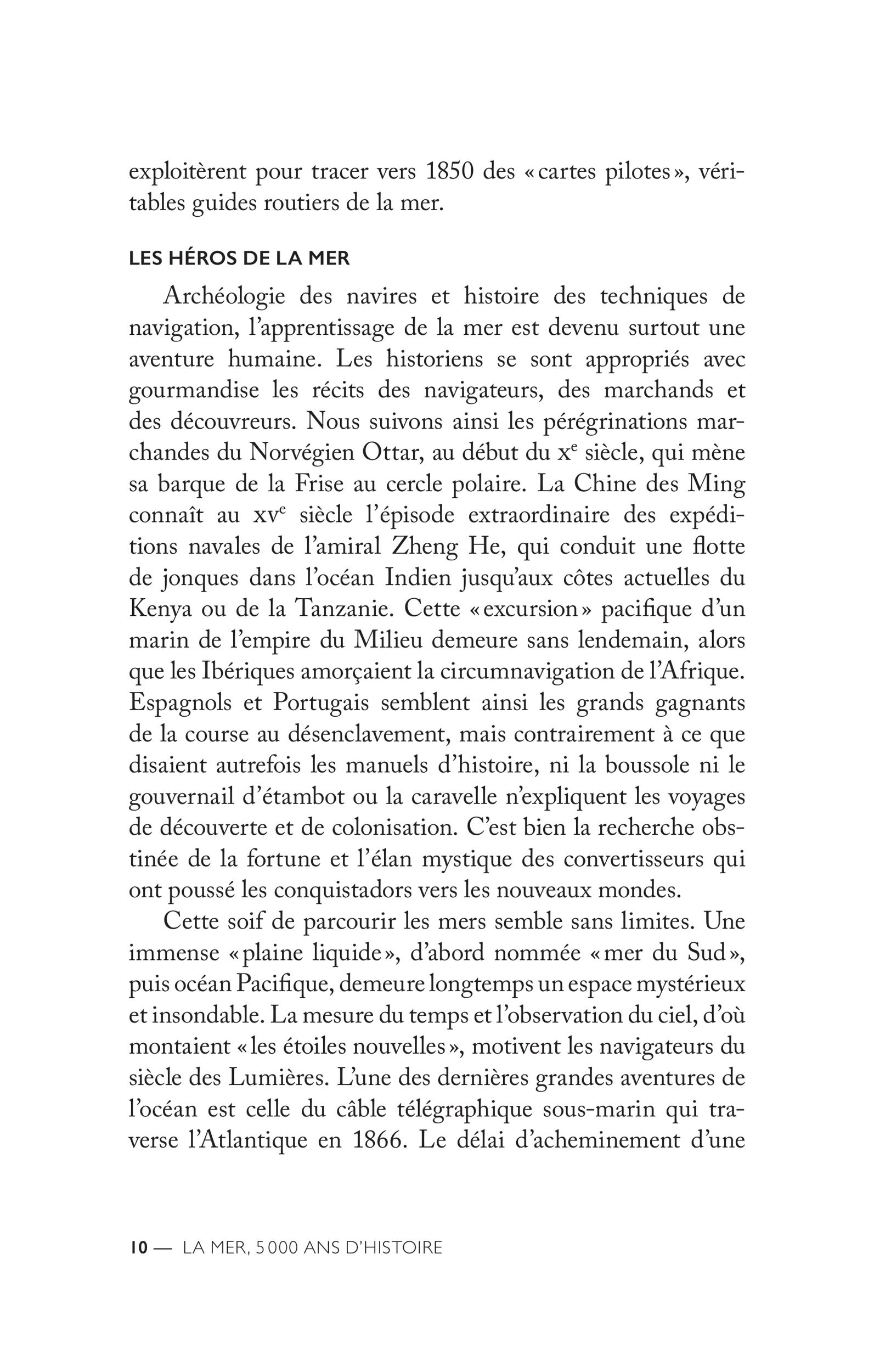 La Mer, 5 000 ans d’Histoire