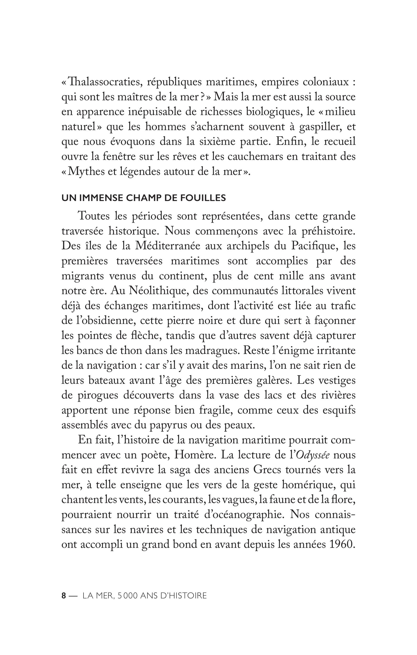 La Mer, 5 000 ans d’Histoire
