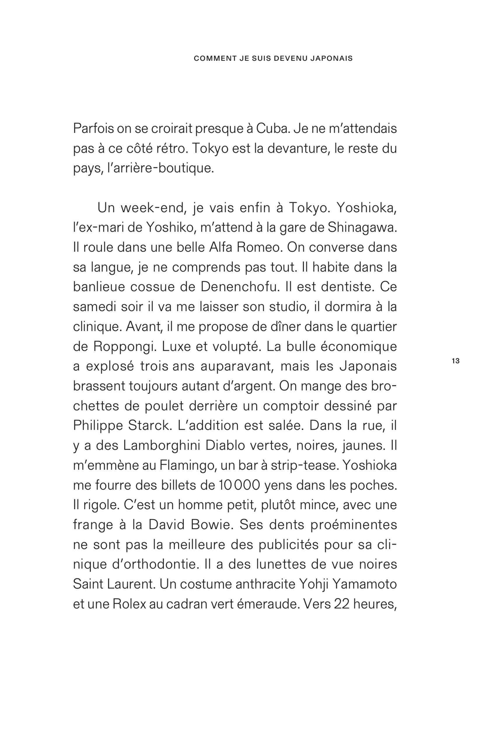 Comment je suis devenu japonais