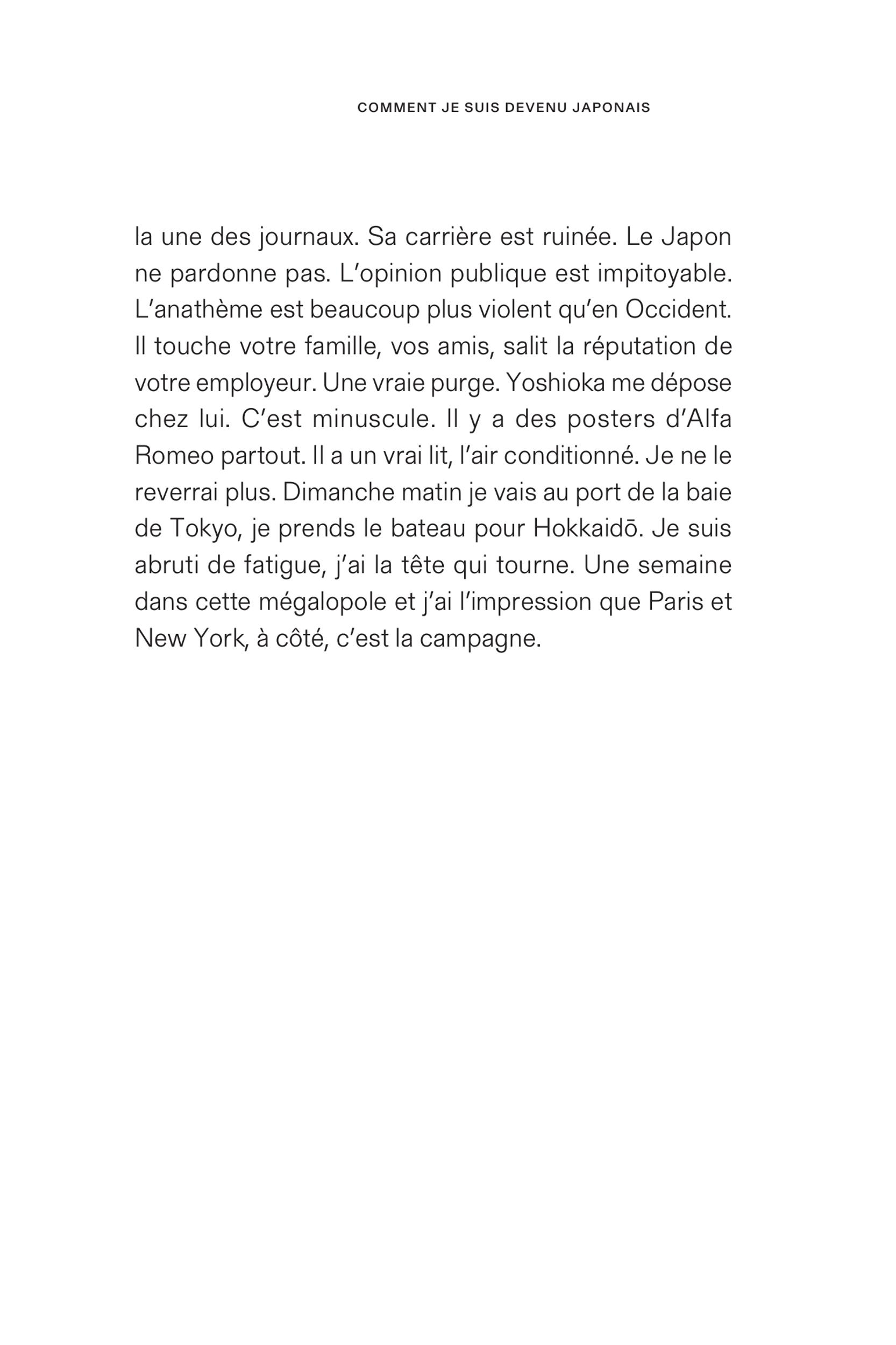 Comment je suis devenu japonais