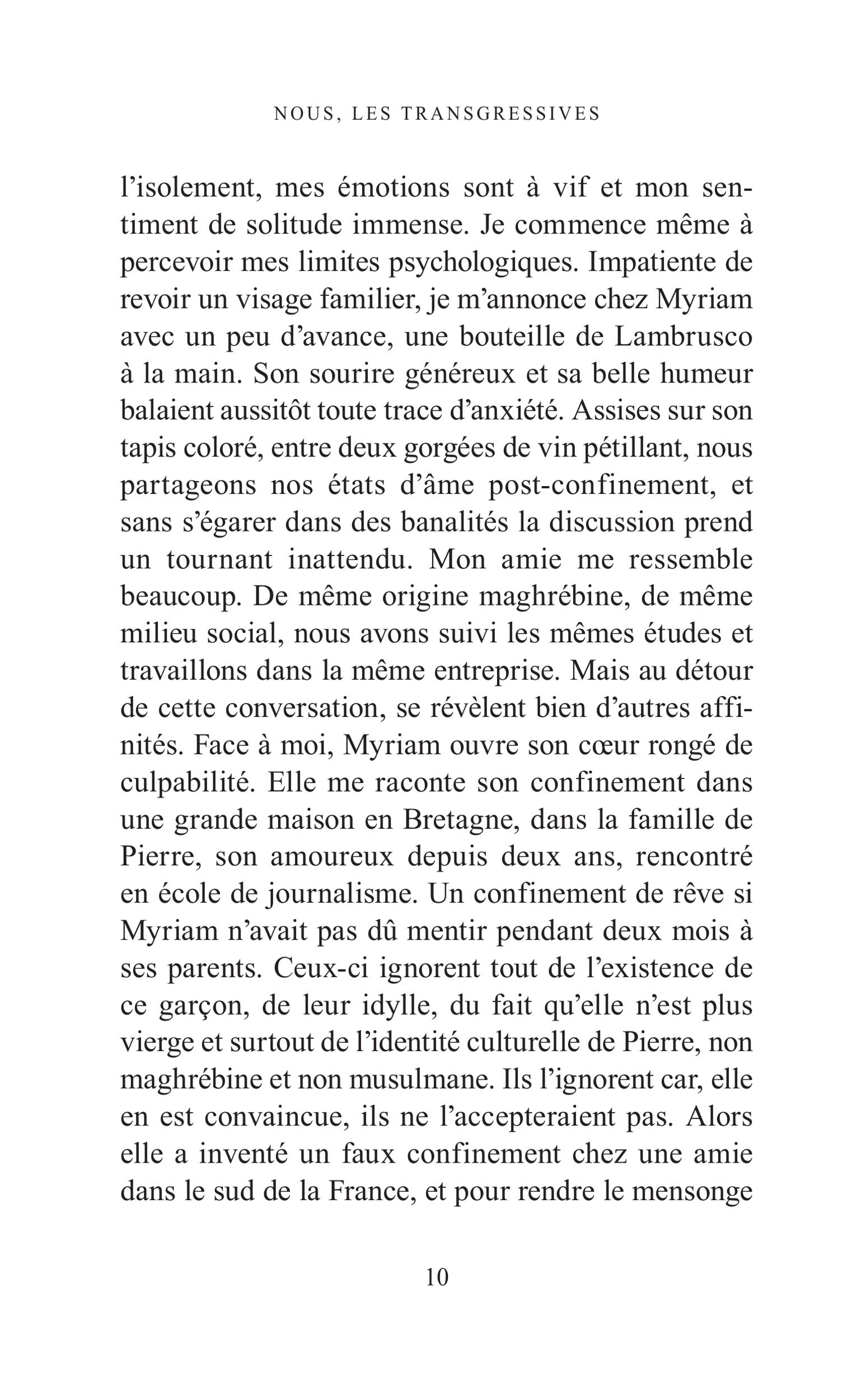 Nous les transgressives