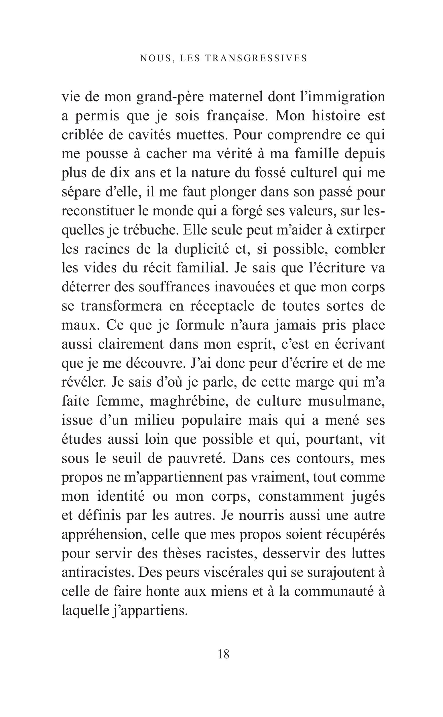 Nous les transgressives