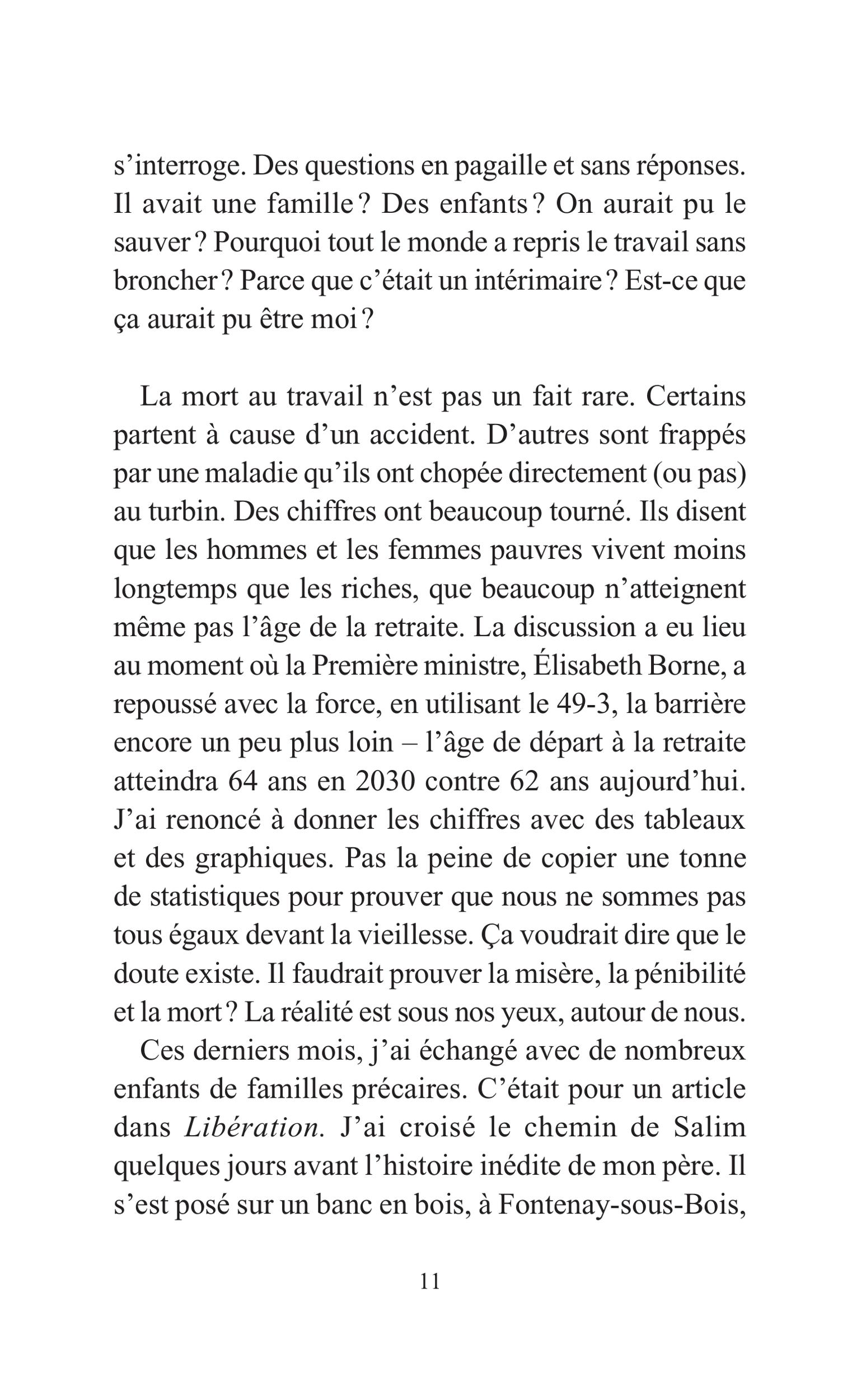 Morts avant la retraite