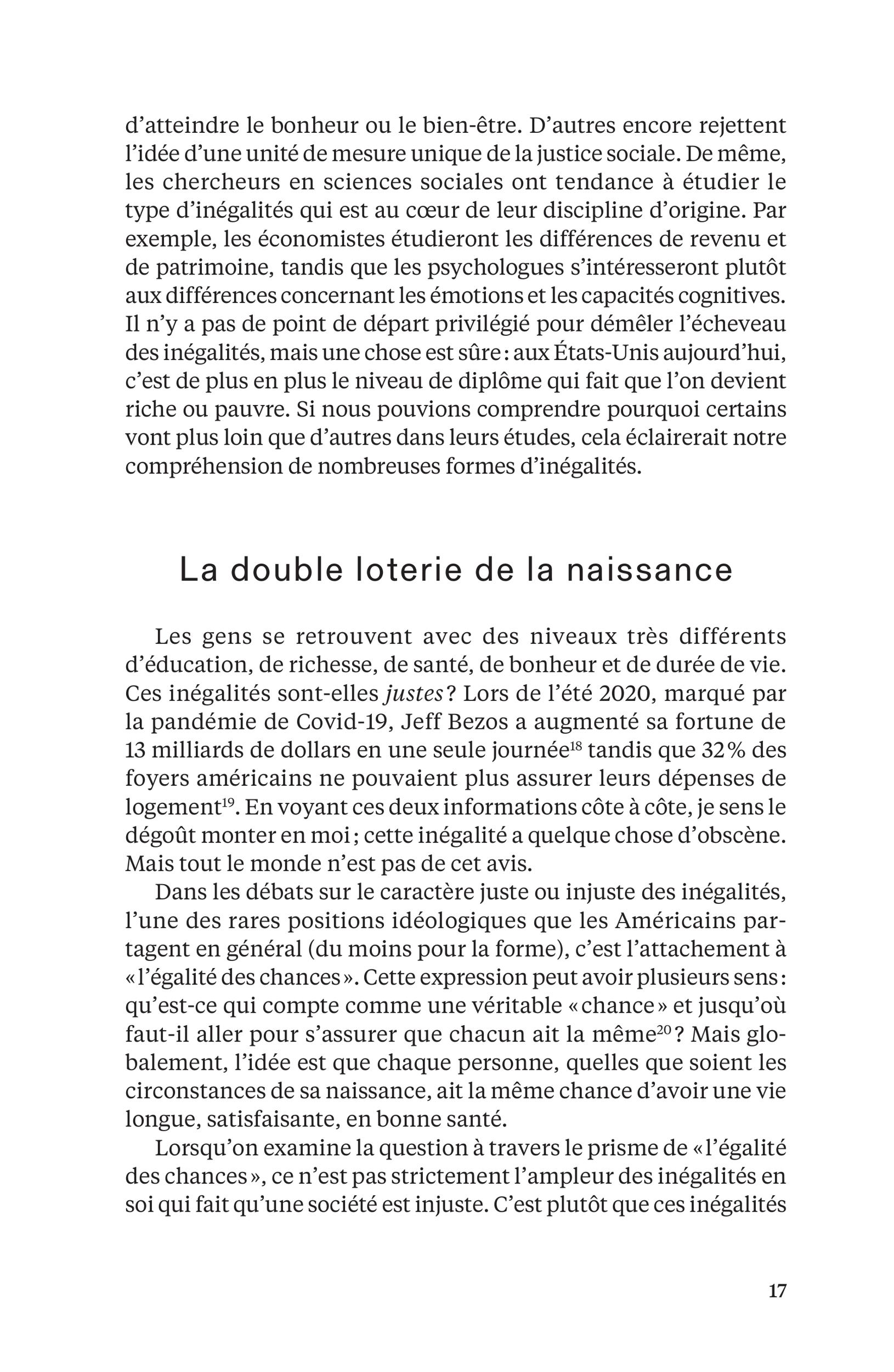 La Loterie génétique