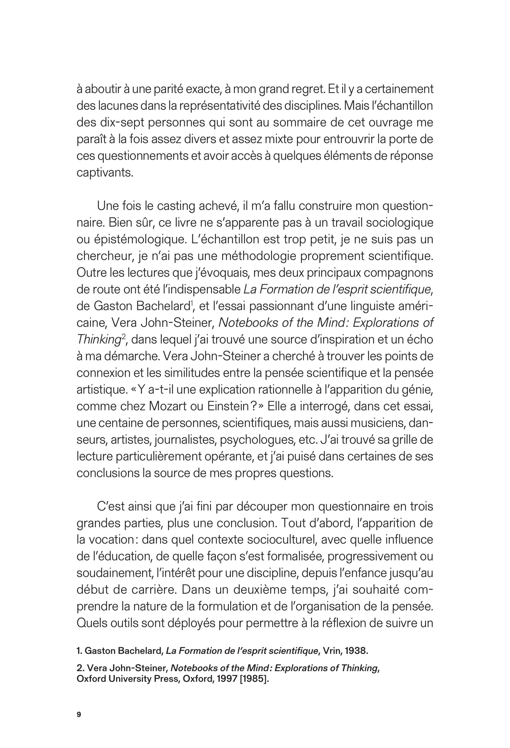 La naissance du savoir