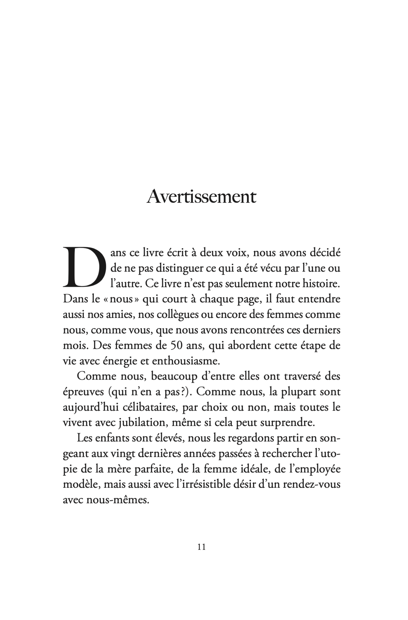 C’est pour une amie