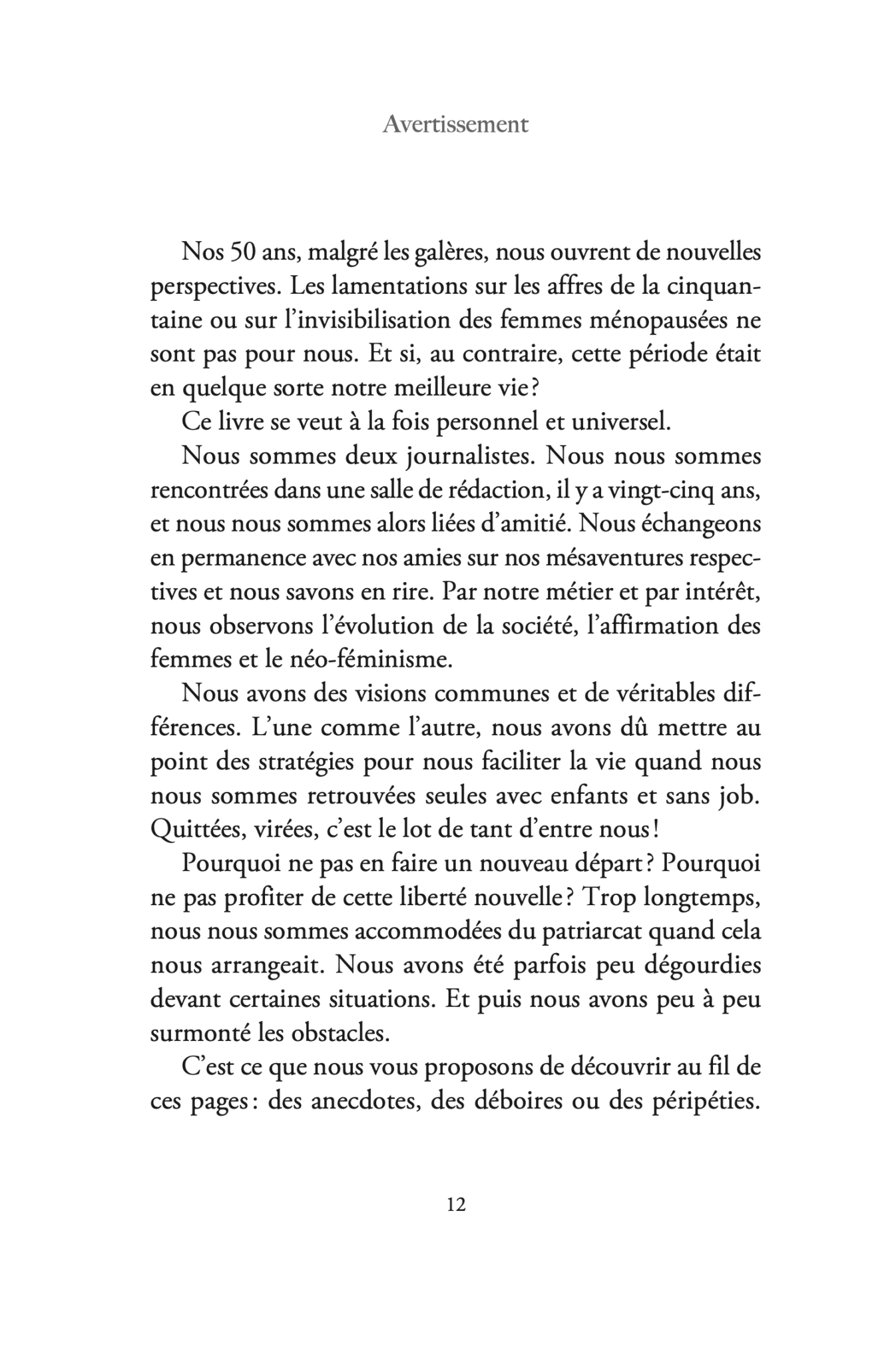 C’est pour une amie