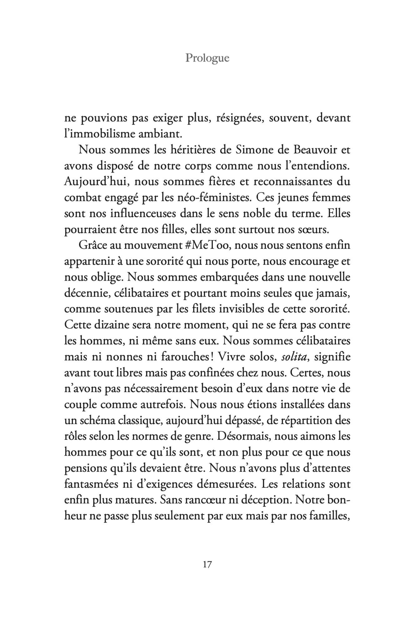 C’est pour une amie