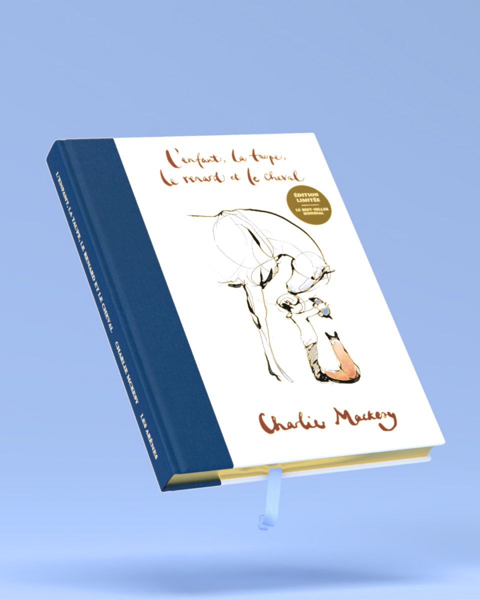 Couverture de L’enfant, la taupe, le renard et le cheval – Édition or