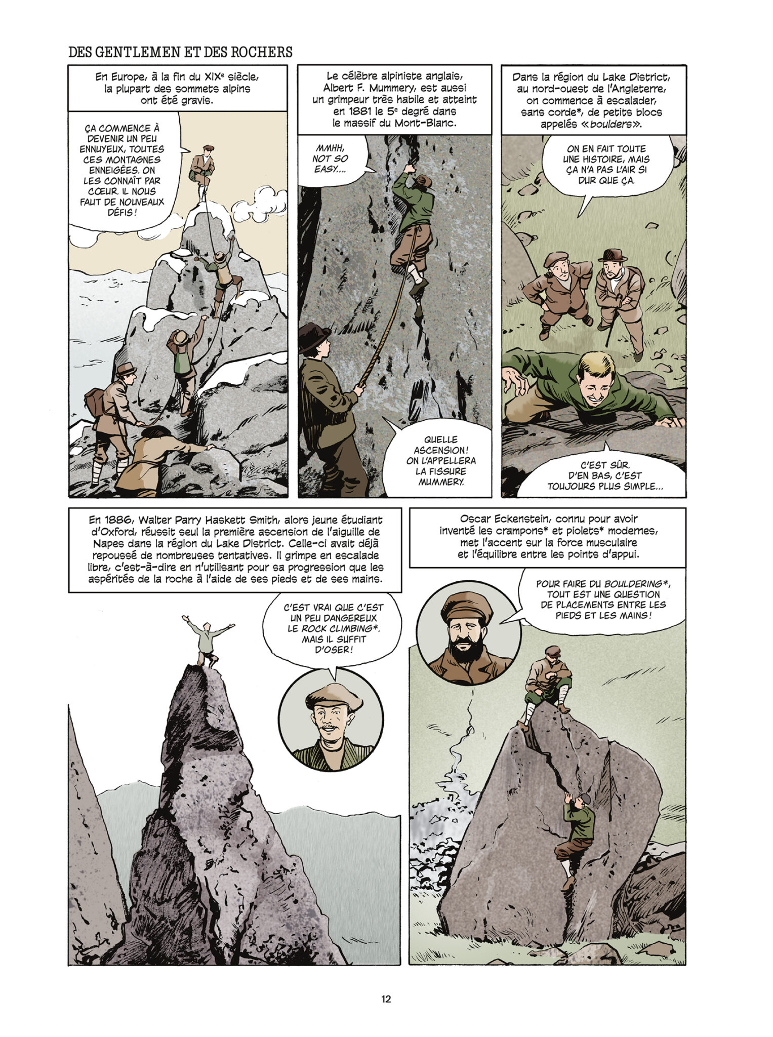 Il était une fois l’escalade