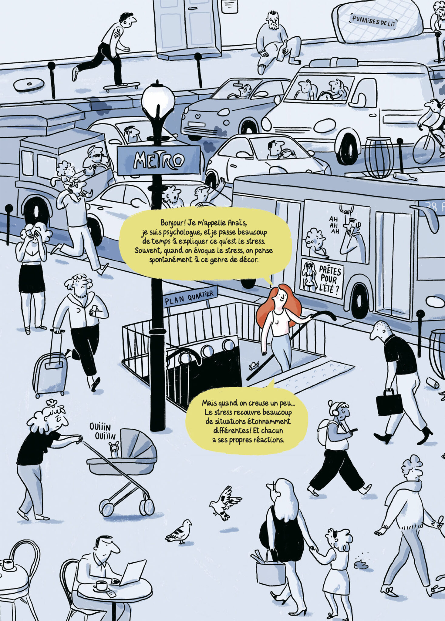 La vie est un long stress tranquille