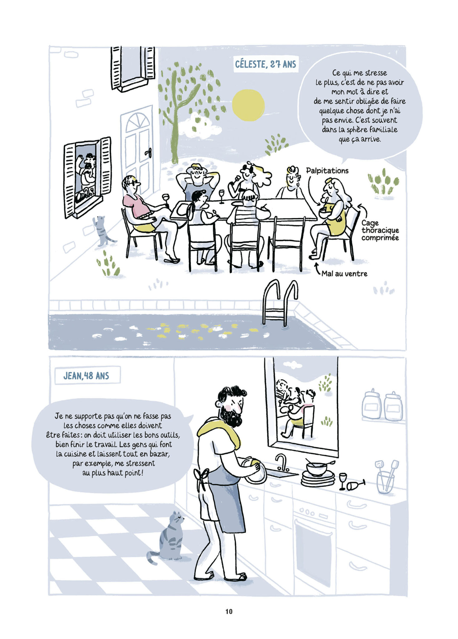 La vie est un long stress tranquille