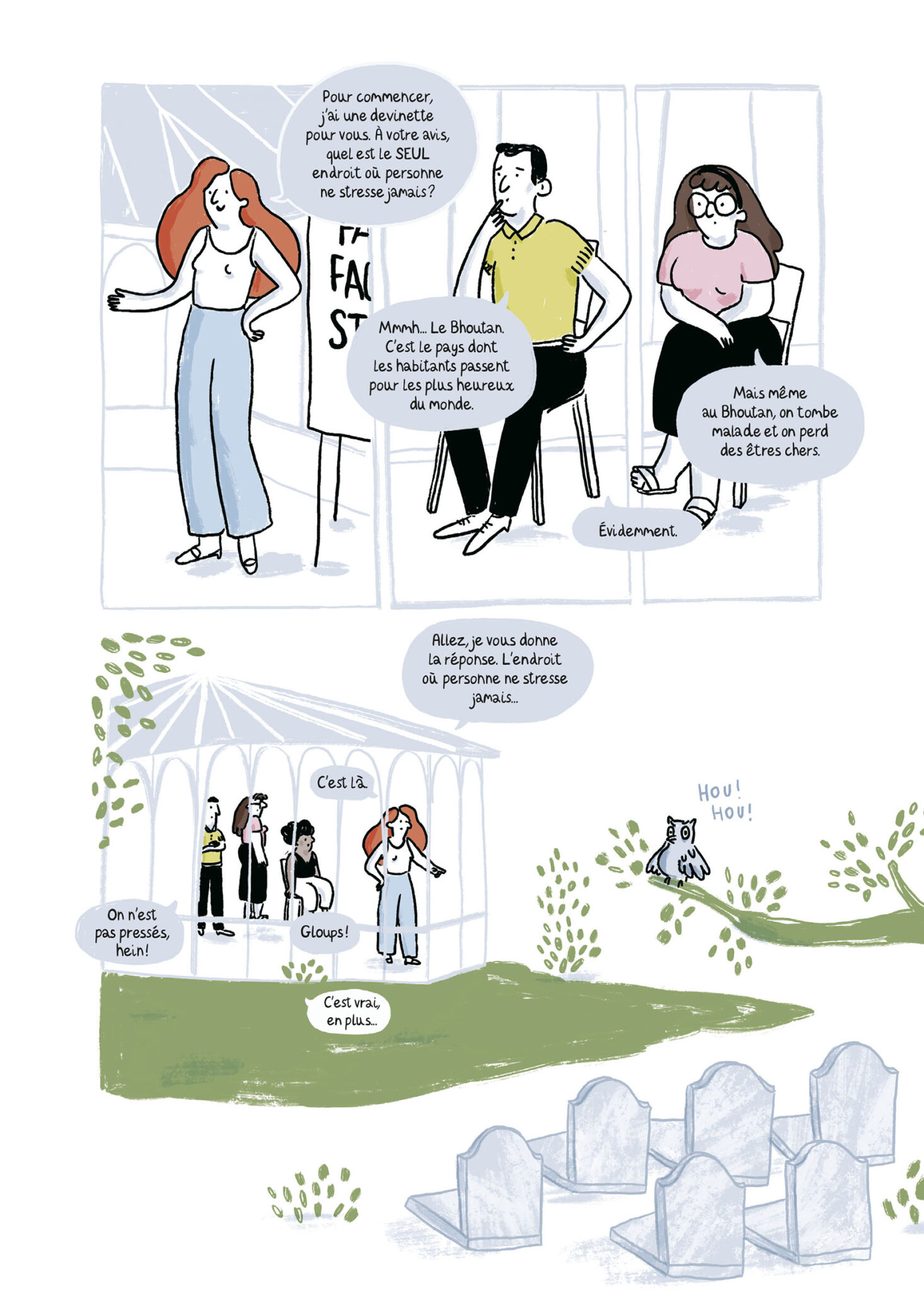 La vie est un long stress tranquille