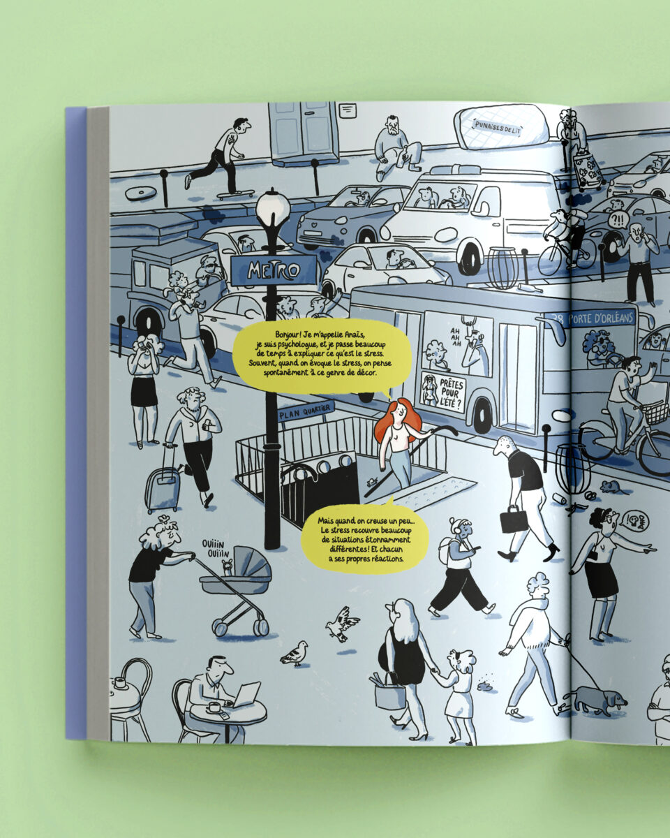 Couverture de La vie est un long stress tranquille