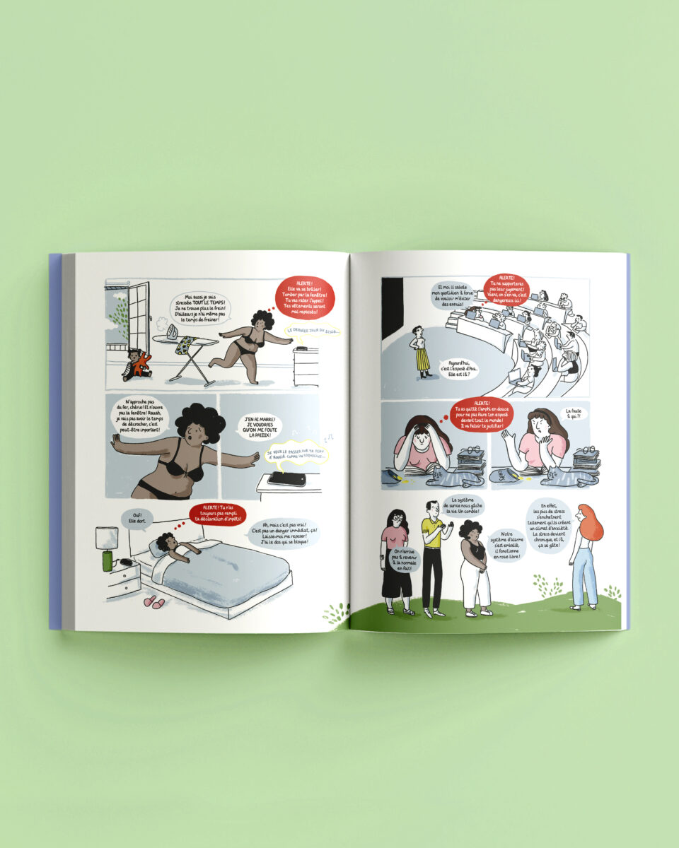 Couverture de La vie est un long stress tranquille