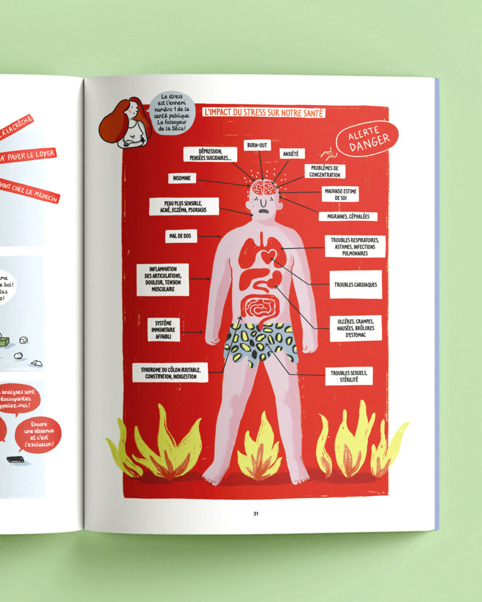 Couverture de La vie est un long stress tranquille