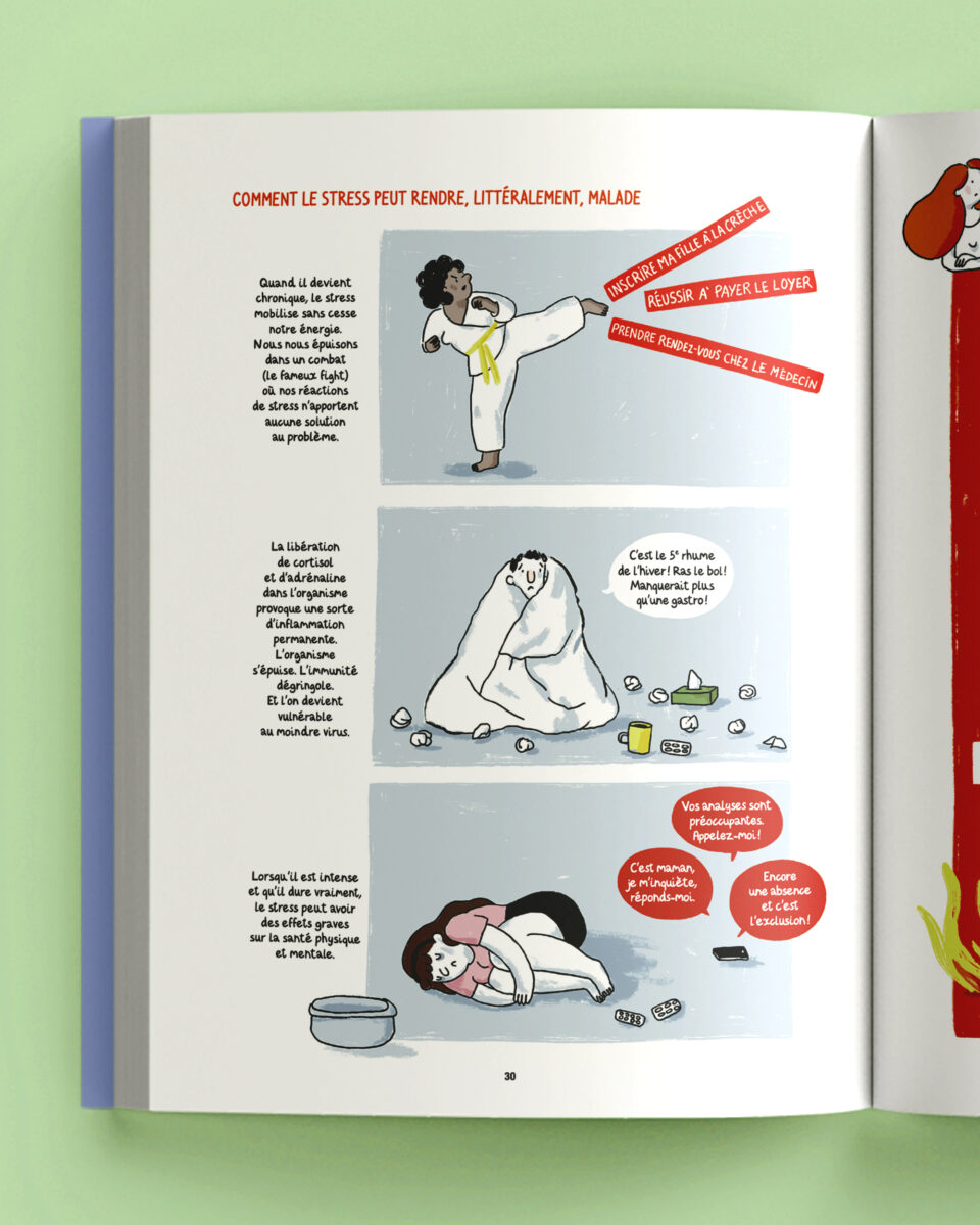 Couverture de La vie est un long stress tranquille