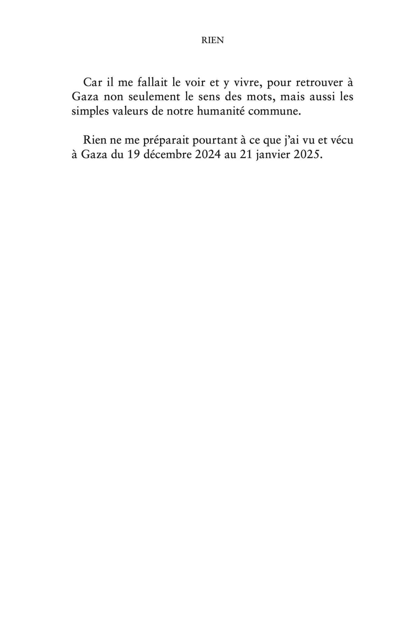 Un historien à Gaza