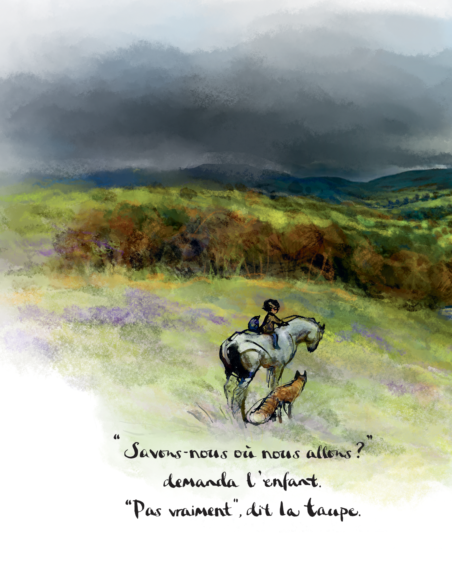 Pour toujours, l’enfant, la taupe, le renard, le cheval et la tempête