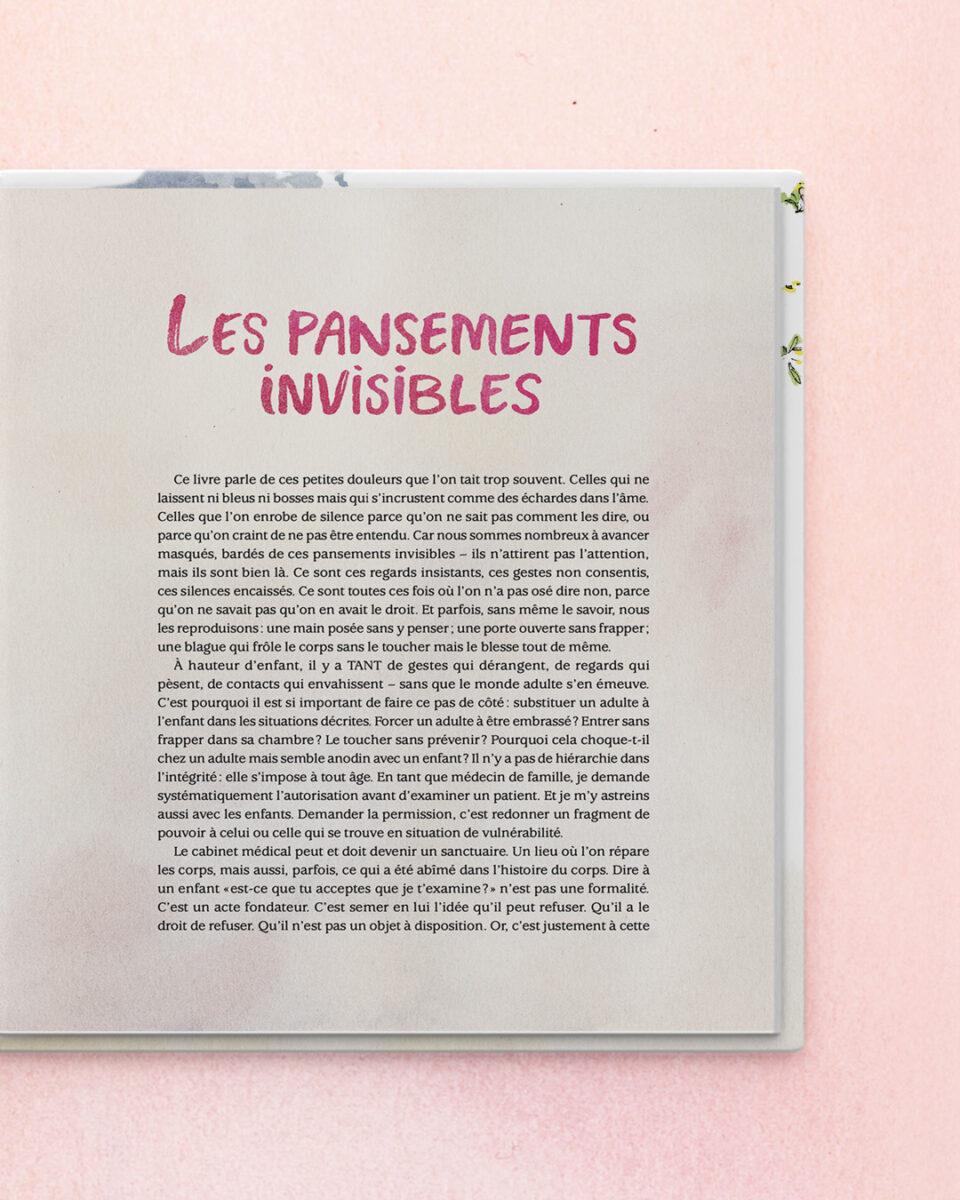 Couverture de Les pansements invisibles