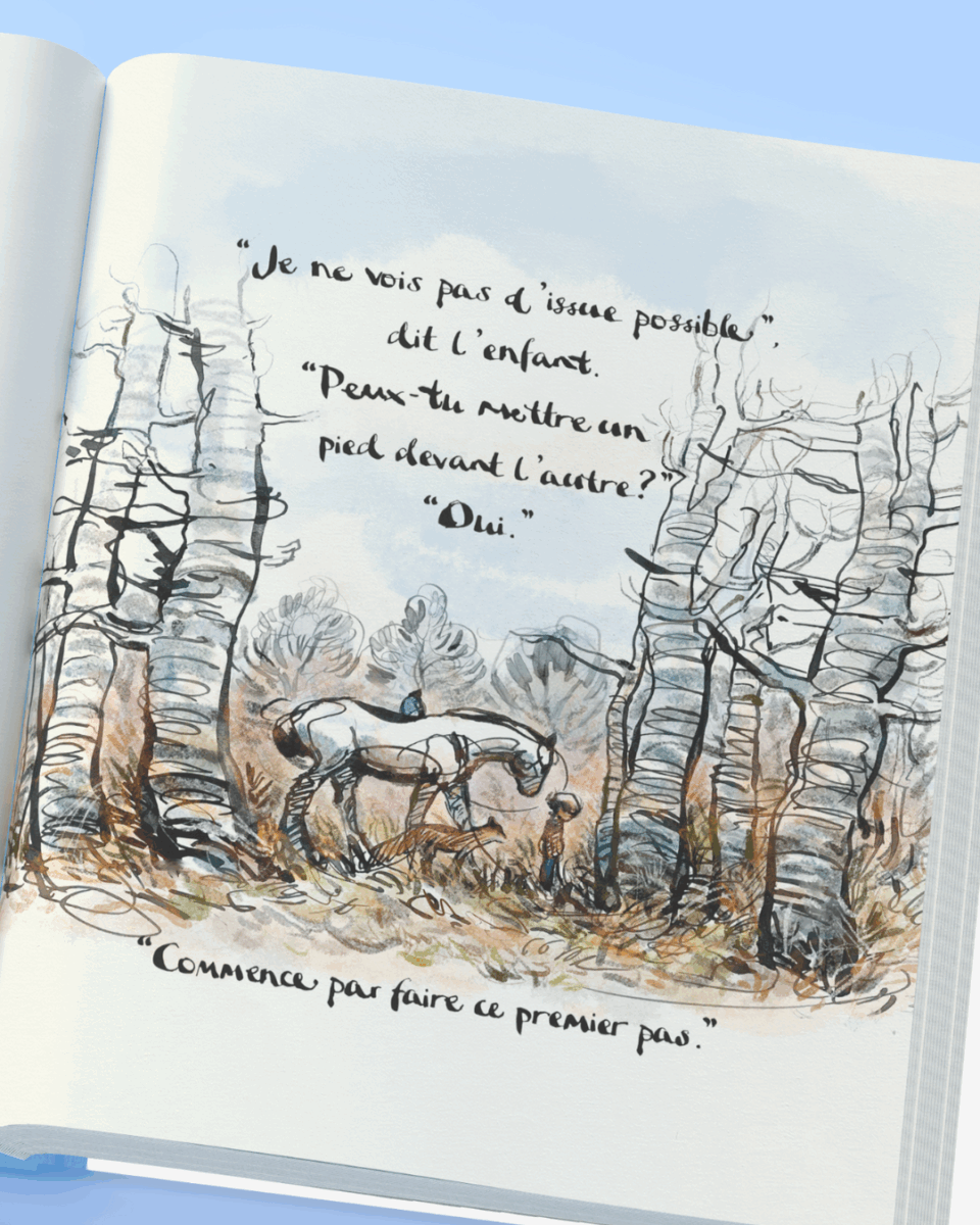 Couverture de Pour toujours, l’enfant, la taupe, le renard, le cheval et la tempête