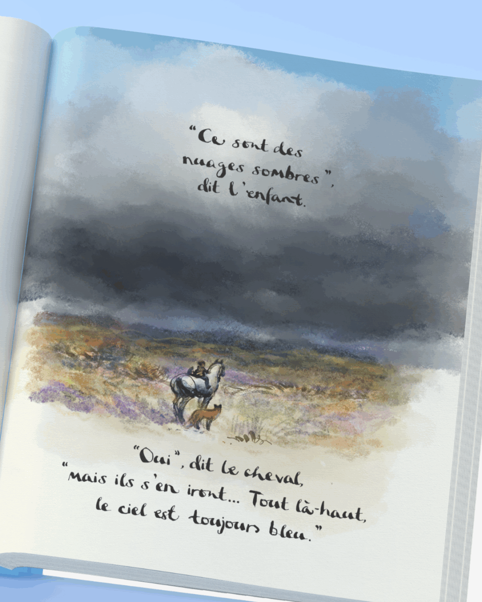 Couverture de Pour toujours, l’enfant, la taupe, le renard, le cheval et la tempête