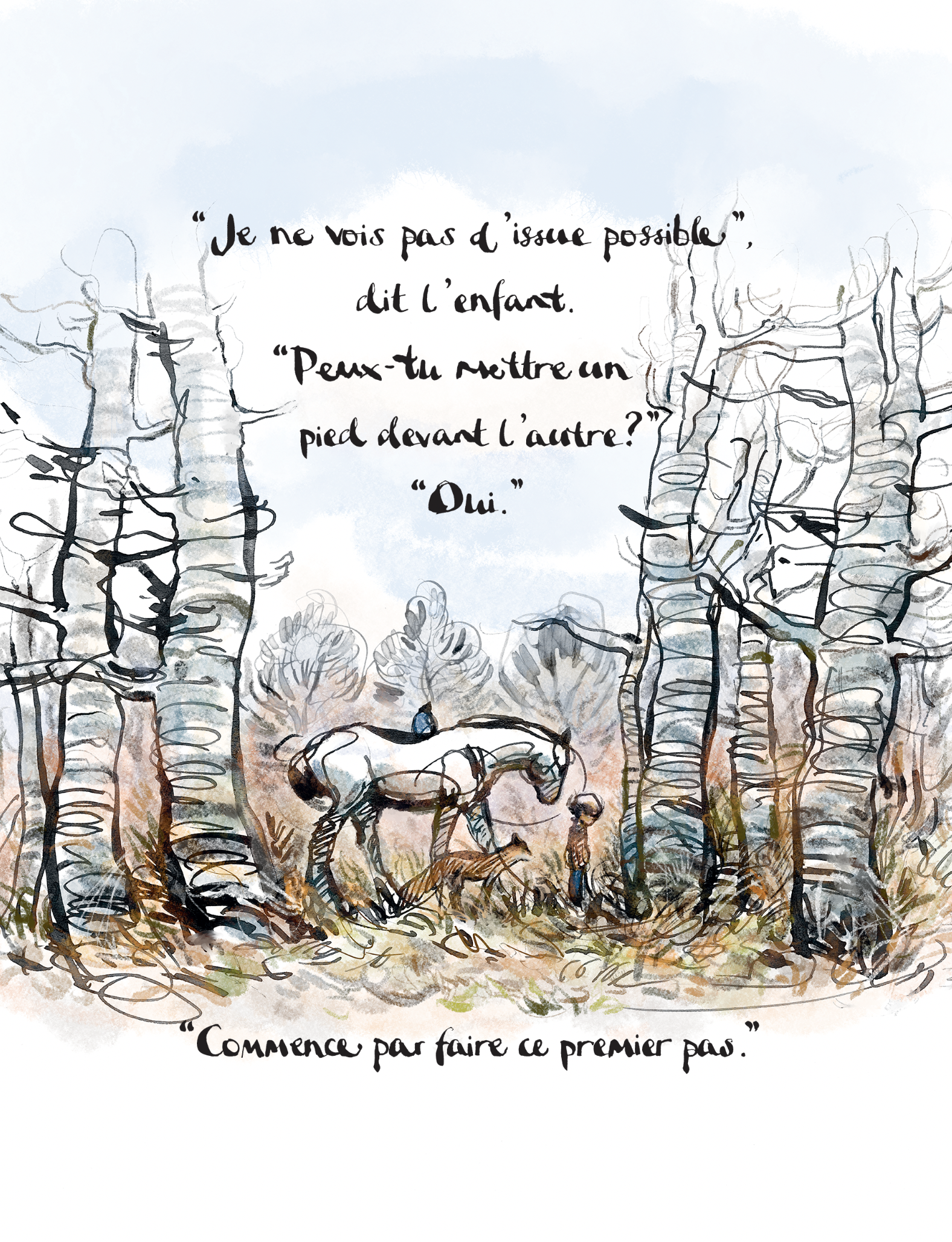 Pour toujours, l’enfant, la taupe, le renard, le cheval et la tempête