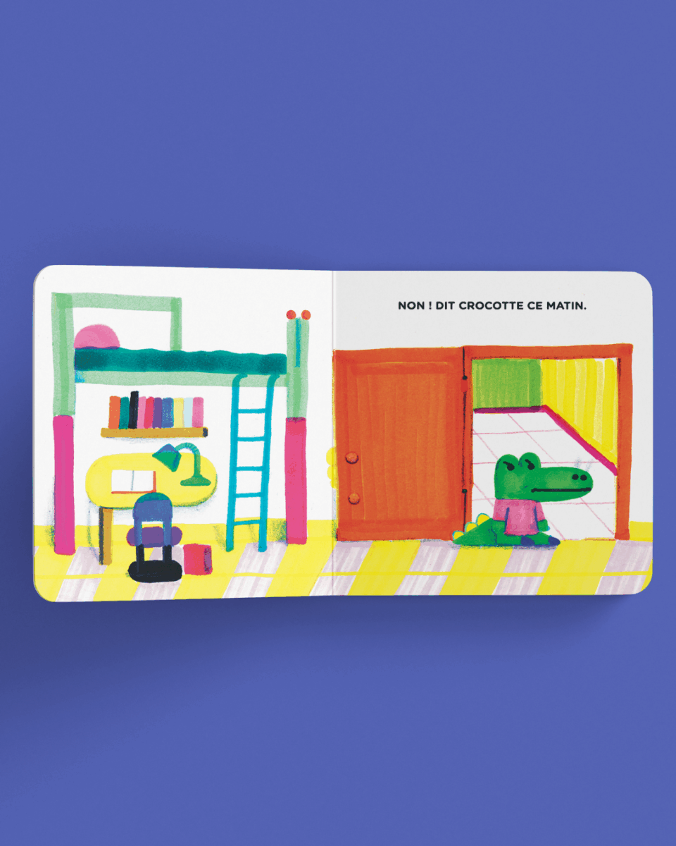 Couverture de Crocotte dit non !