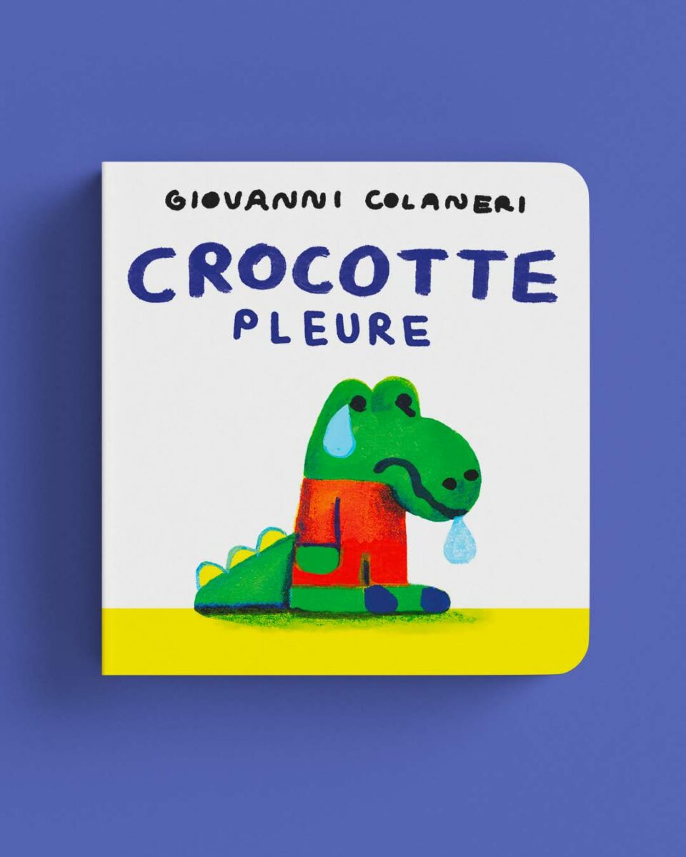 Couverture de Crocotte pleure