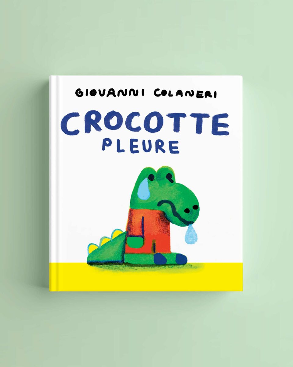 Couverture de Crocotte pleure