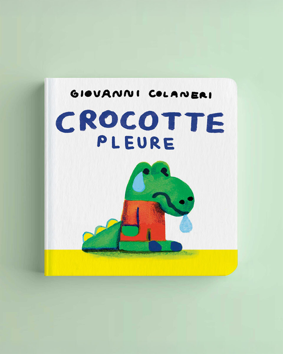 Couverture de Crocotte pleure