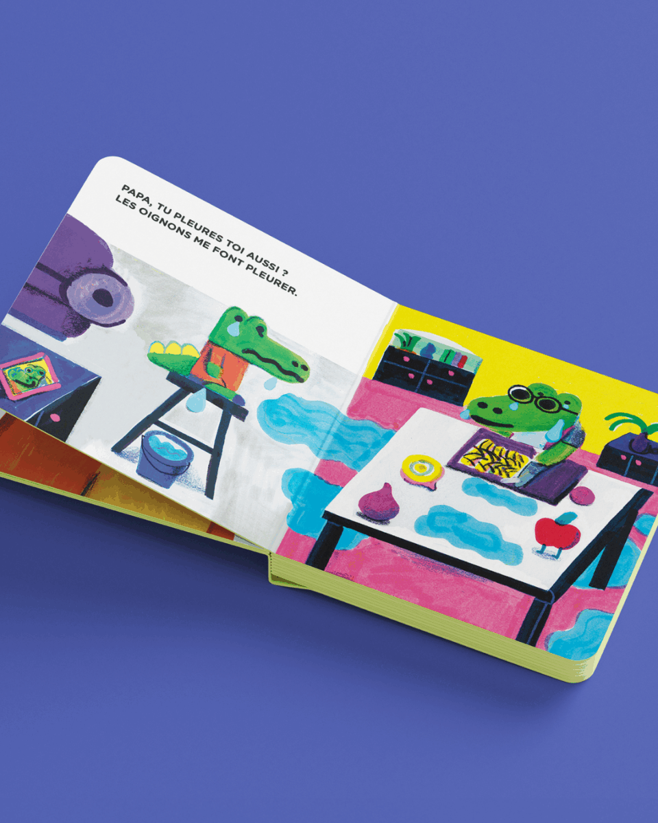 Couverture de Crocotte pleure