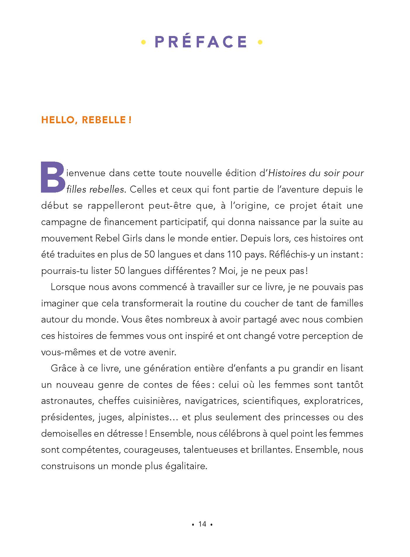 Histoires du soir pour filles rebelles