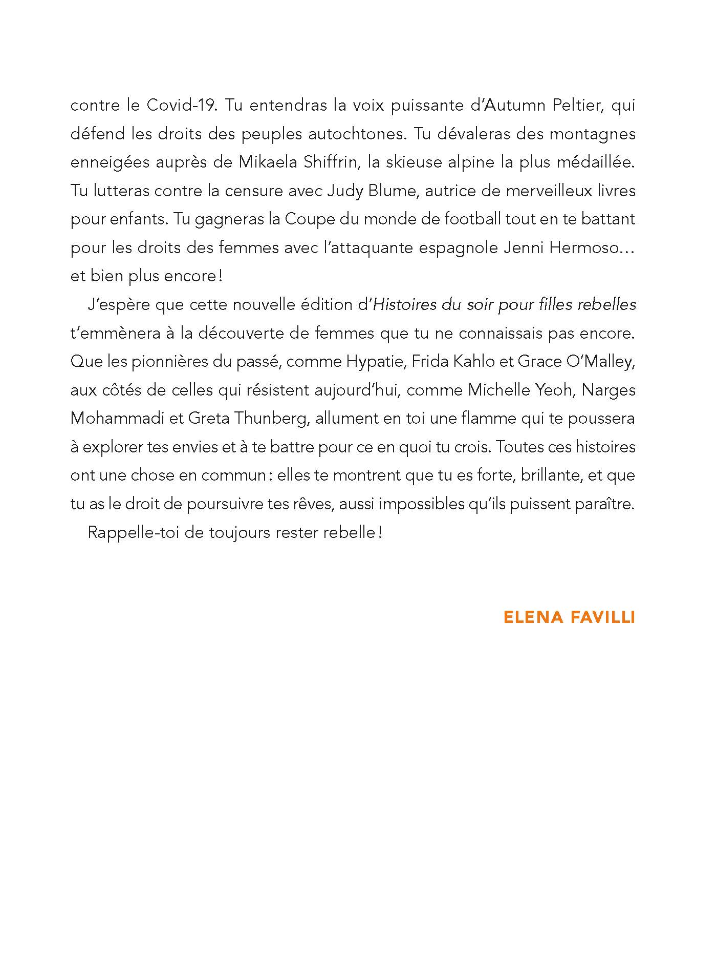 Histoires du soir pour filles rebelles