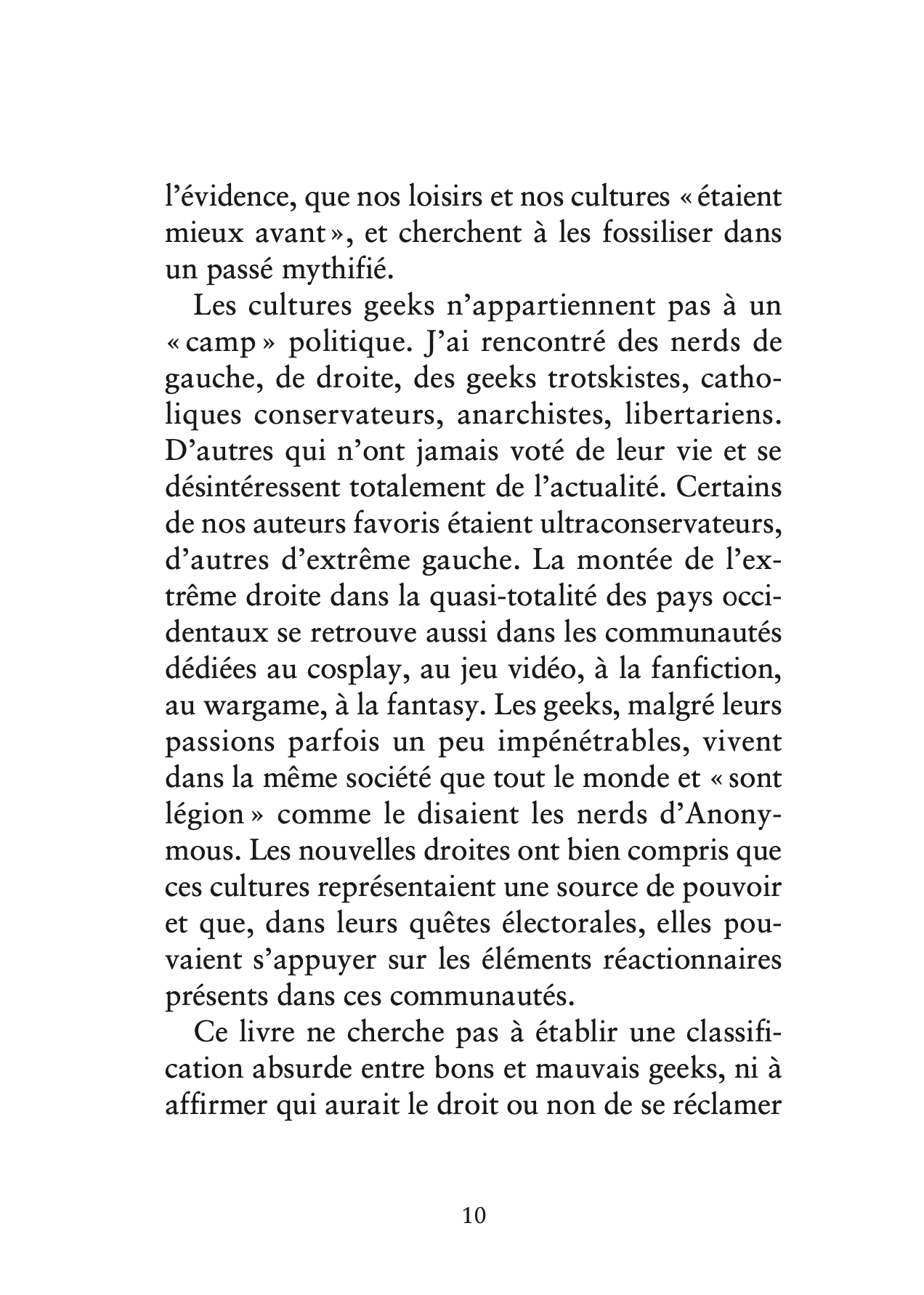 Le pouvoir des geeks