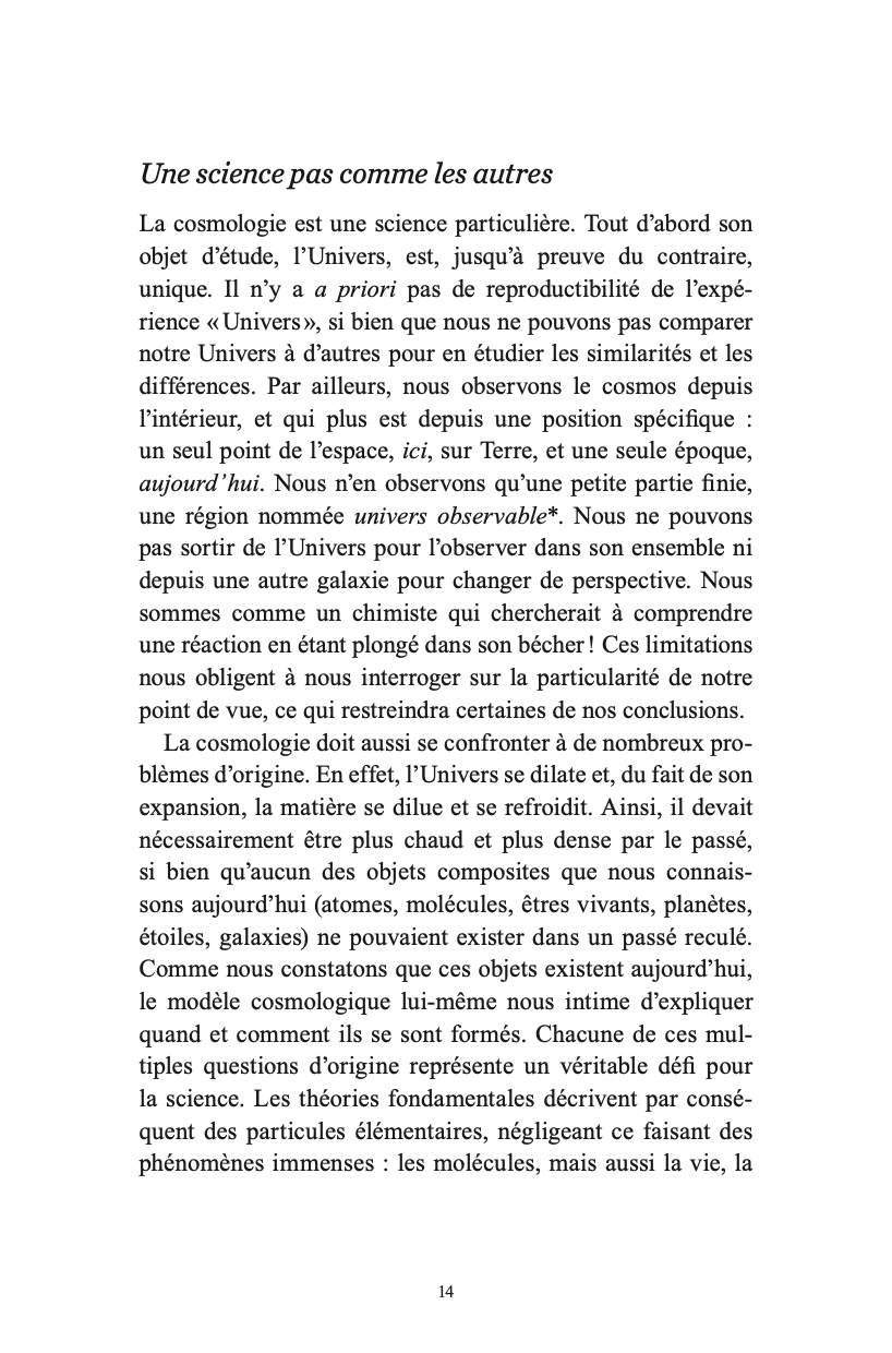 L&rsquo;Univers incompris