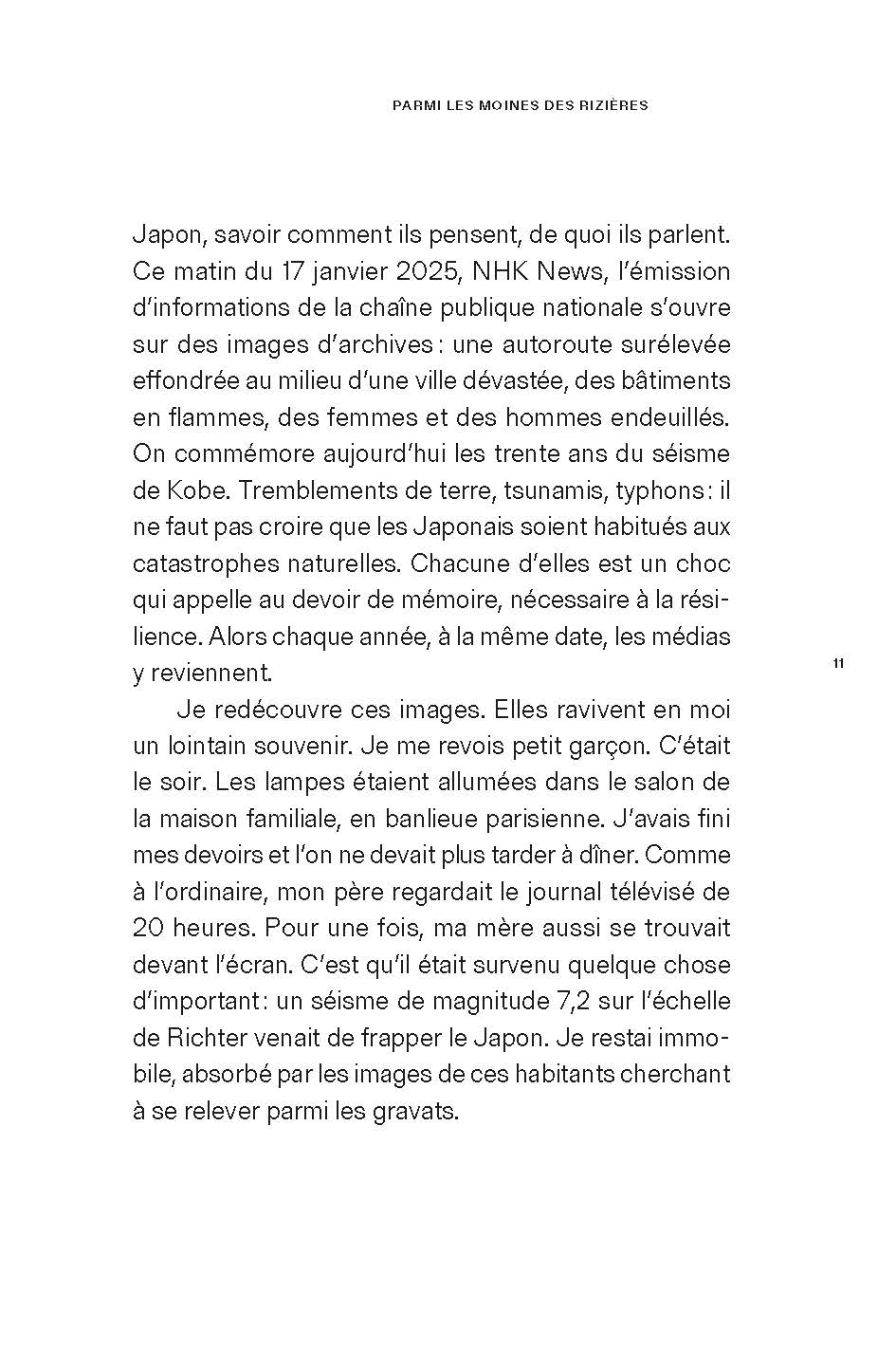 Parmi les moines des rizières