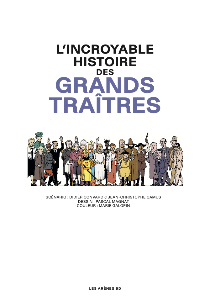 L’Incroyable Histoire des grands traîtres
