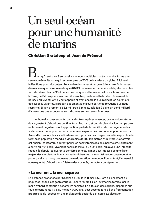 Atlas historique de la mer